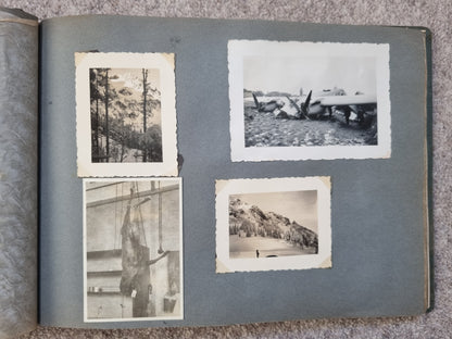 WW2 German Army Mountain Troops Jager Regiment 100 Photo Album - 125 Photos - Soldier KIA