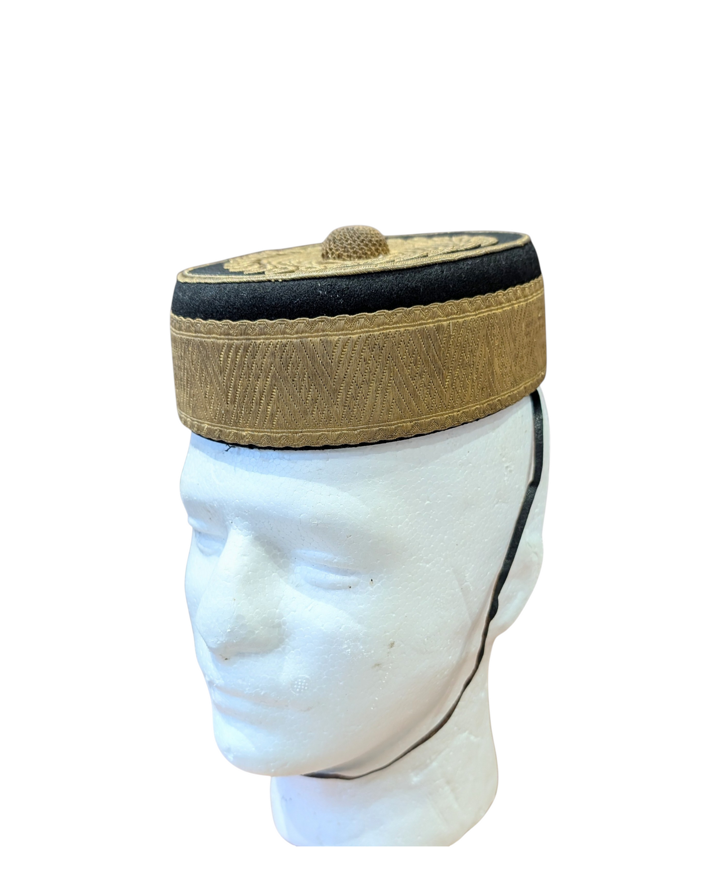 Victorian Royal Artillery  Senior NCO Pill Box hat With Chinstrap