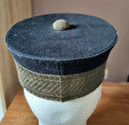 SOLD! Victorian Royal Engineers Volunteers 1880 Pattern Forage Cap & Chinstrap