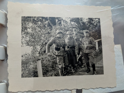Small WW2 German Army Panzer Police Wehrmacht Photo Album