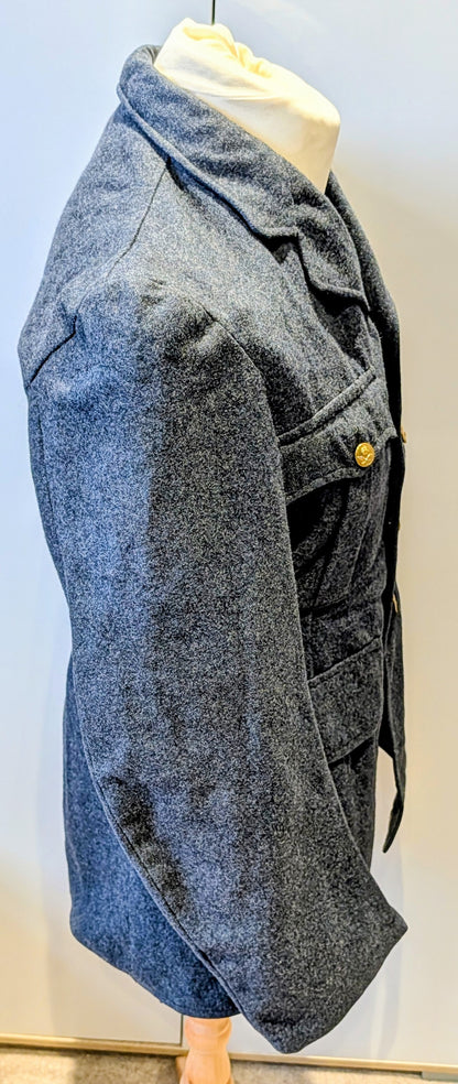 WW2 RAF SERVICE DRESS SERGE JACKET DATED 1945