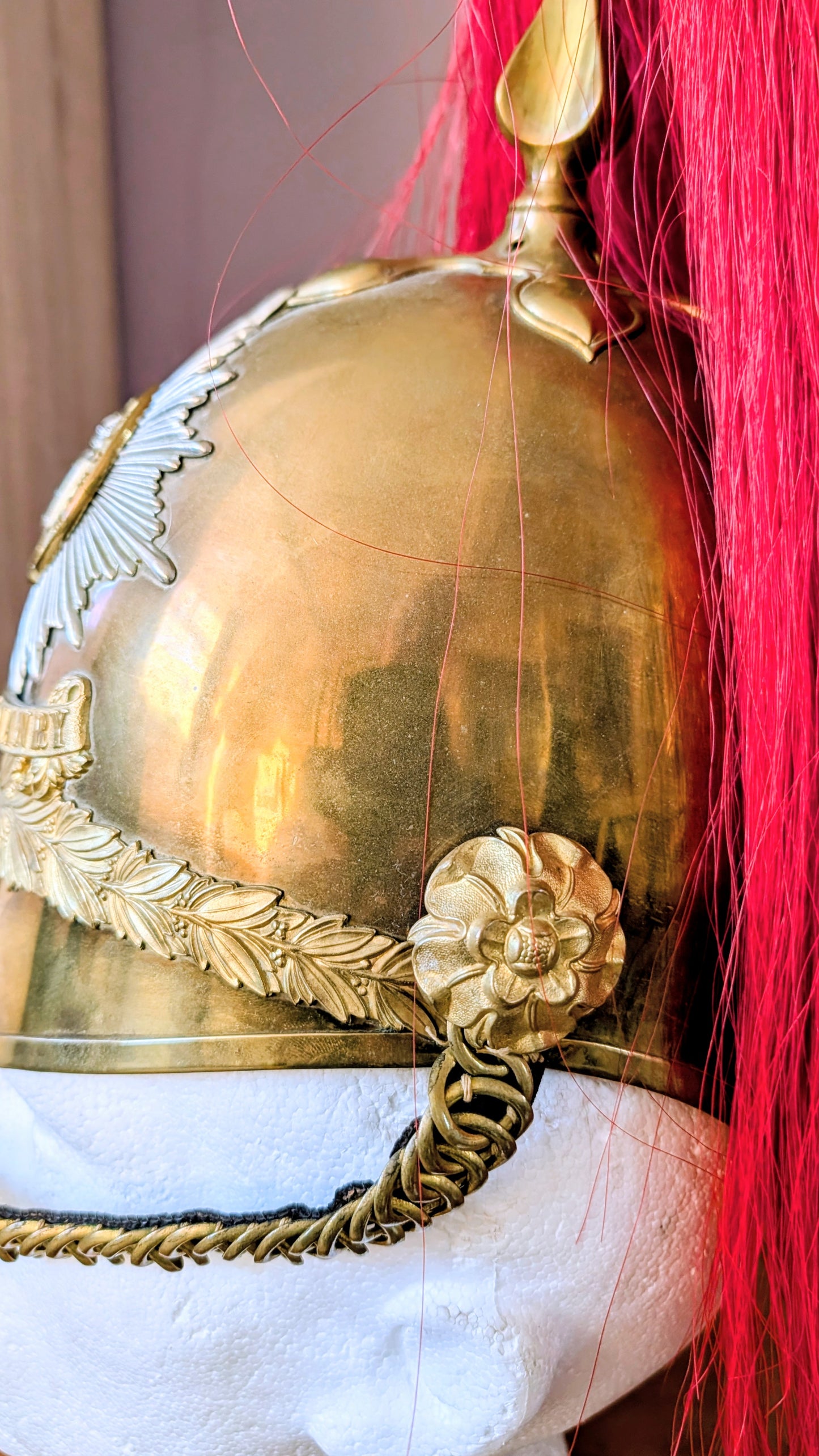Beautiful Edwardian Essex Yeomanry Cavalry Officer Helmet 1871 Pattern
