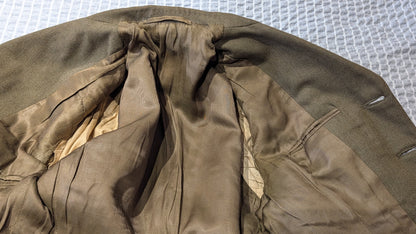 WW2 Royal Engineers Captain's Uniform Service Jacket 1941 Named