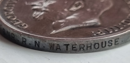 SOLD! WW1 British Gallantry Medal Military Medal Trio R N WATERHOUSE Royal Artillery