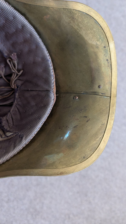 Beautiful Edwardian Essex Yeomanry Cavalry Officer Helmet 1871 Pattern