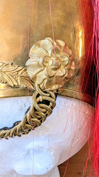 Beautiful Edwardian Essex Yeomanry Cavalry Officer Helmet 1871 Pattern
