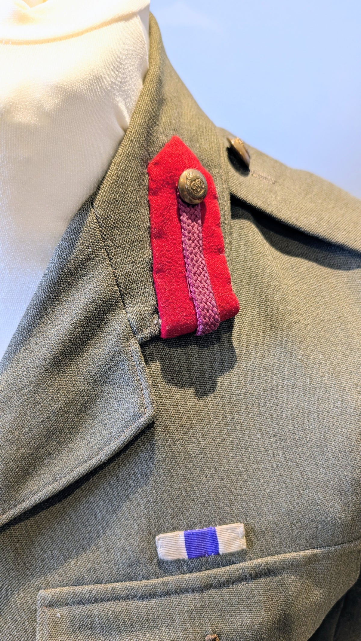 WW1 British Staff Officer Cap, Jacket & Sam Browne W B Robertson MC 1917
