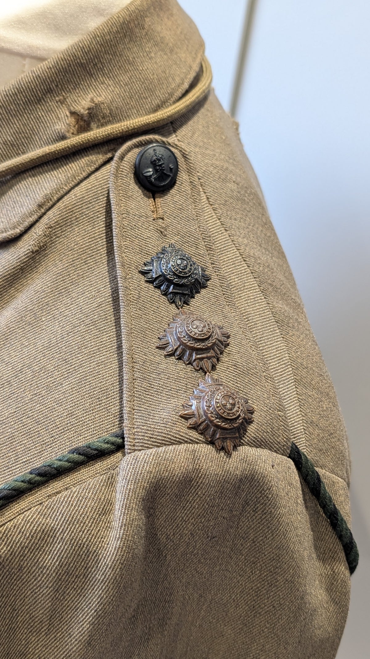WW1 British Army Captain's Rifle Brigade Uniform Jacket Named