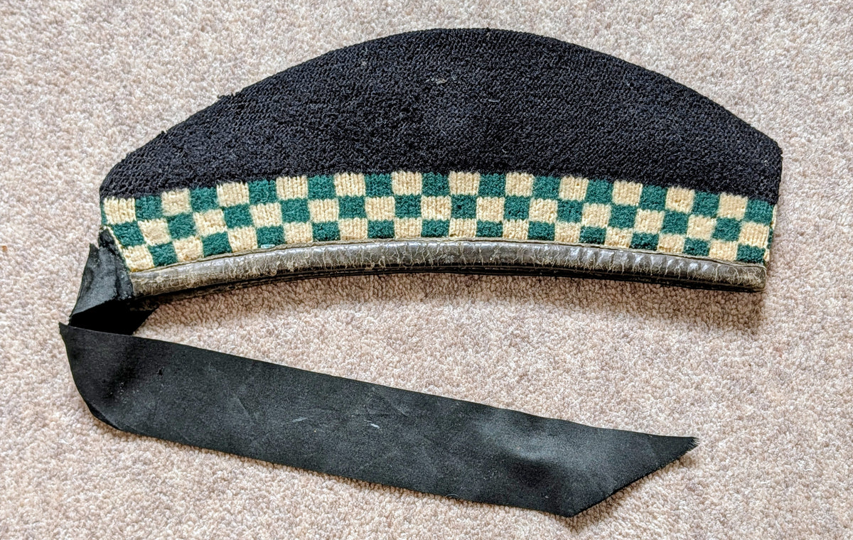 SOLD! Rare early WW1 British Army Calcutta Scottish Glengarry Cap - Named