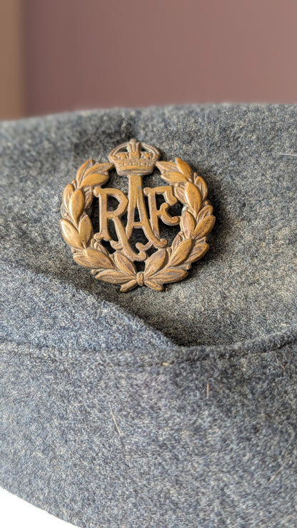 Original WW2 Era RAF Royal Air Force Other Ranks Sidecap