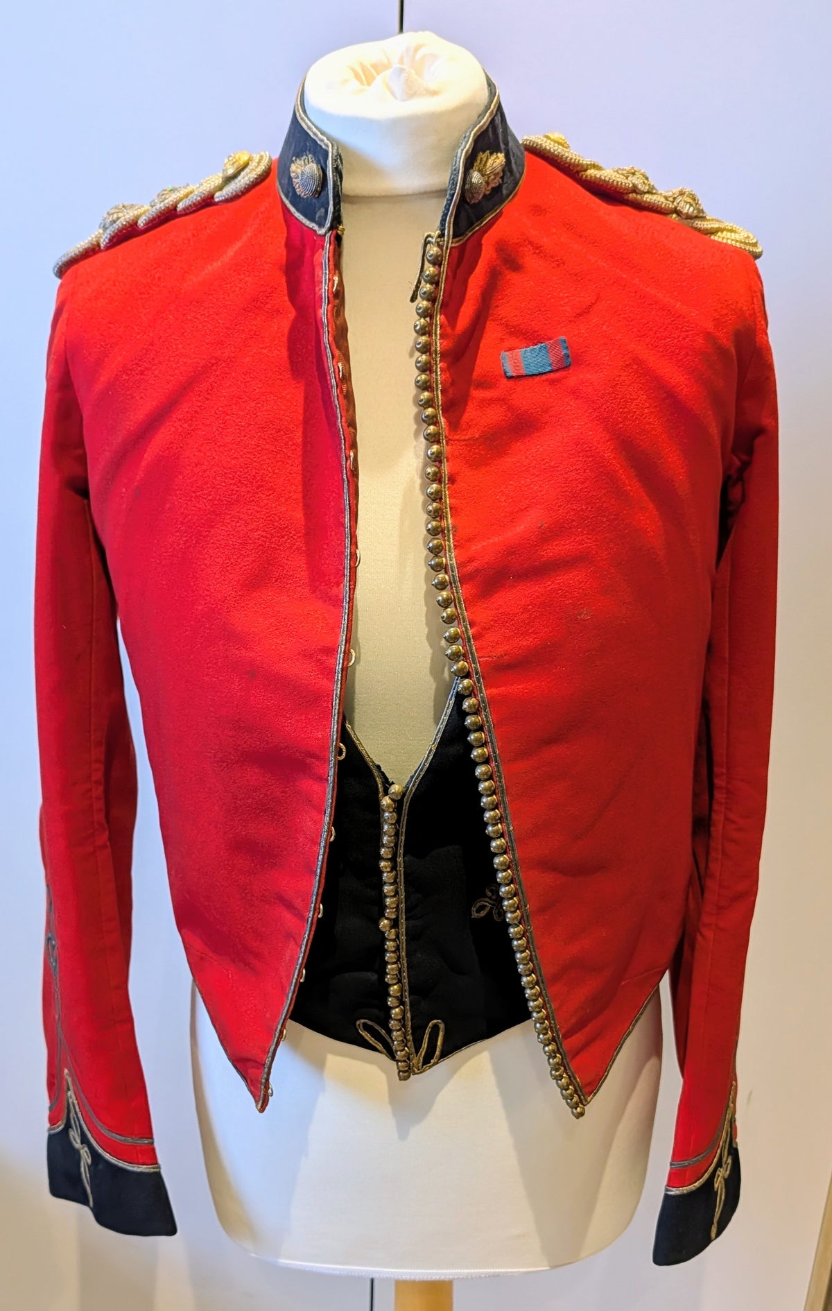 Victorian 10th Canadian Grenadier Militia Shell Jacket Waistcoat & Torrin Cap