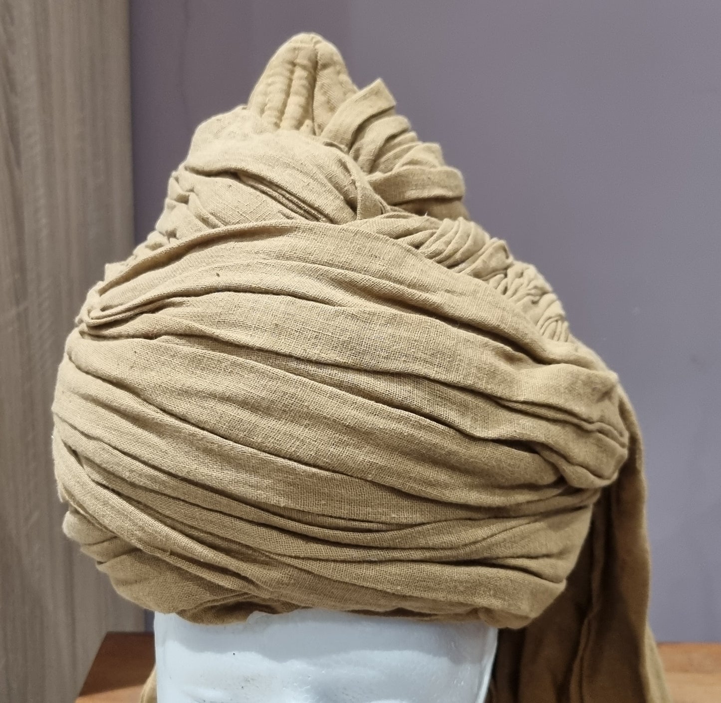 Very Rare WW2 Indian Army Sikh Khulla Pagri Turban