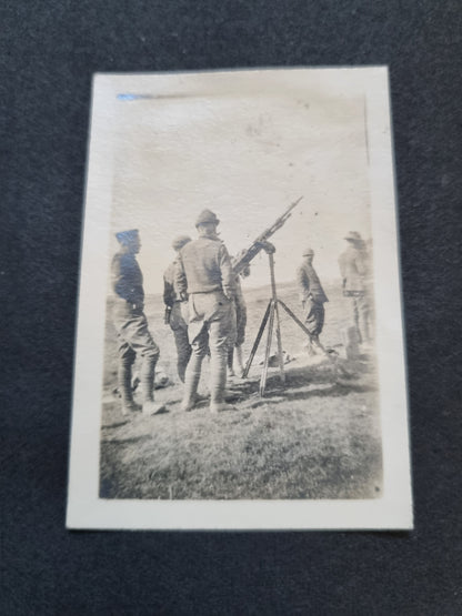 SOLD! Rare WW1 US Army Soldier's Photo Album Plus Ephemera - 125 Photos