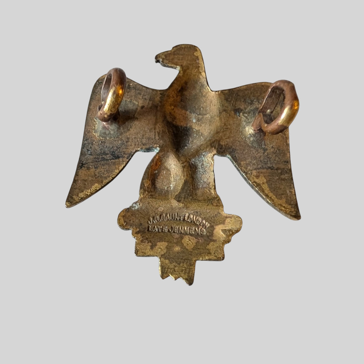 1920s British Army Essex Regiment Officers Gilt Collar Badge