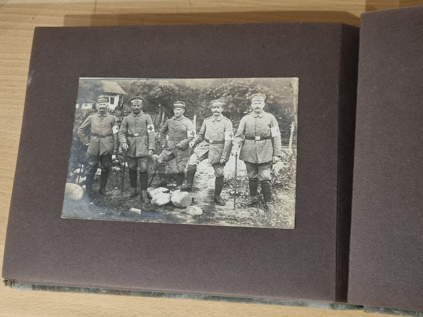 SOLD! WW1 German Army Soldier's Photo Album - 47 Photos + 7 Memorials