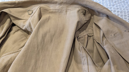 WW1 Era Indian 126th Baluchistan Regiment Lieutenant Colonel's Khaki Drill KD Jacket