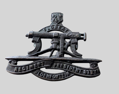 South African Regiment President Steyn Officer's Bronze Collar Badge