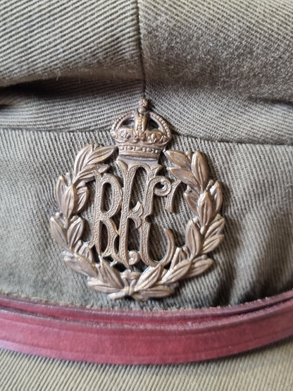 SOLD! Fantastic Rare WW1 Royal Flying Corps RFC Floppy Visor Trench Cap