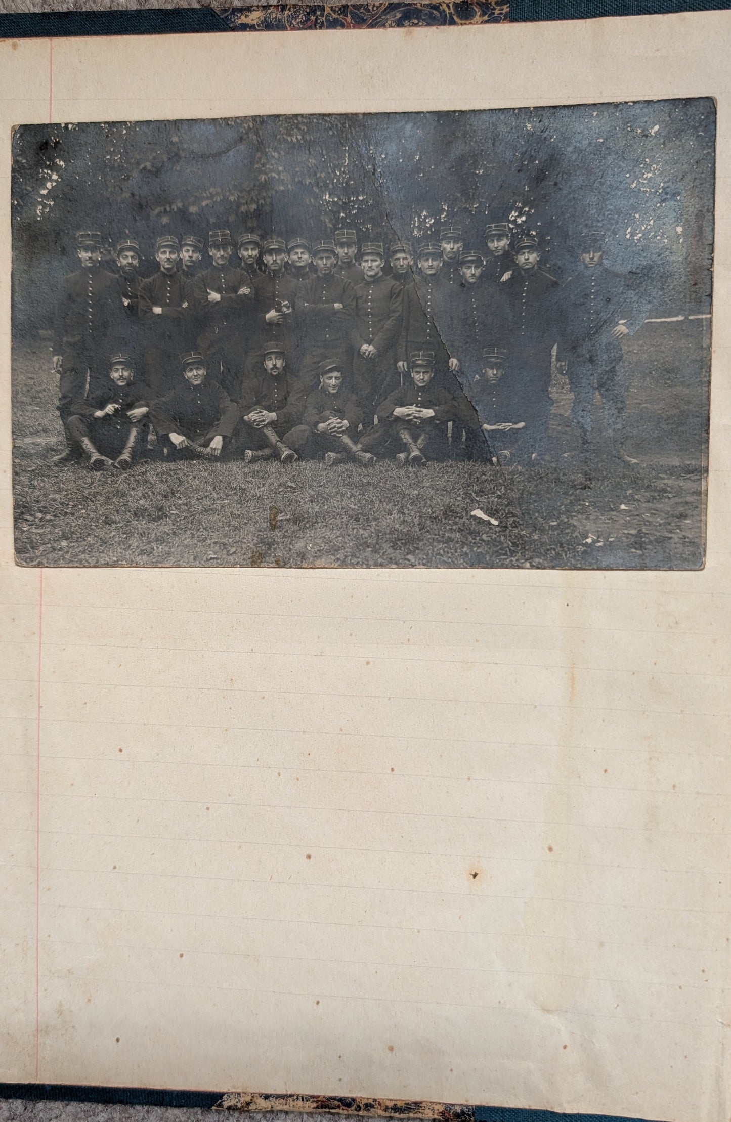 Unique WW1 French Army & Air Force Photo Album, Service Documents and Field Post Set to a Front Line Medic & Then Combat Pilot