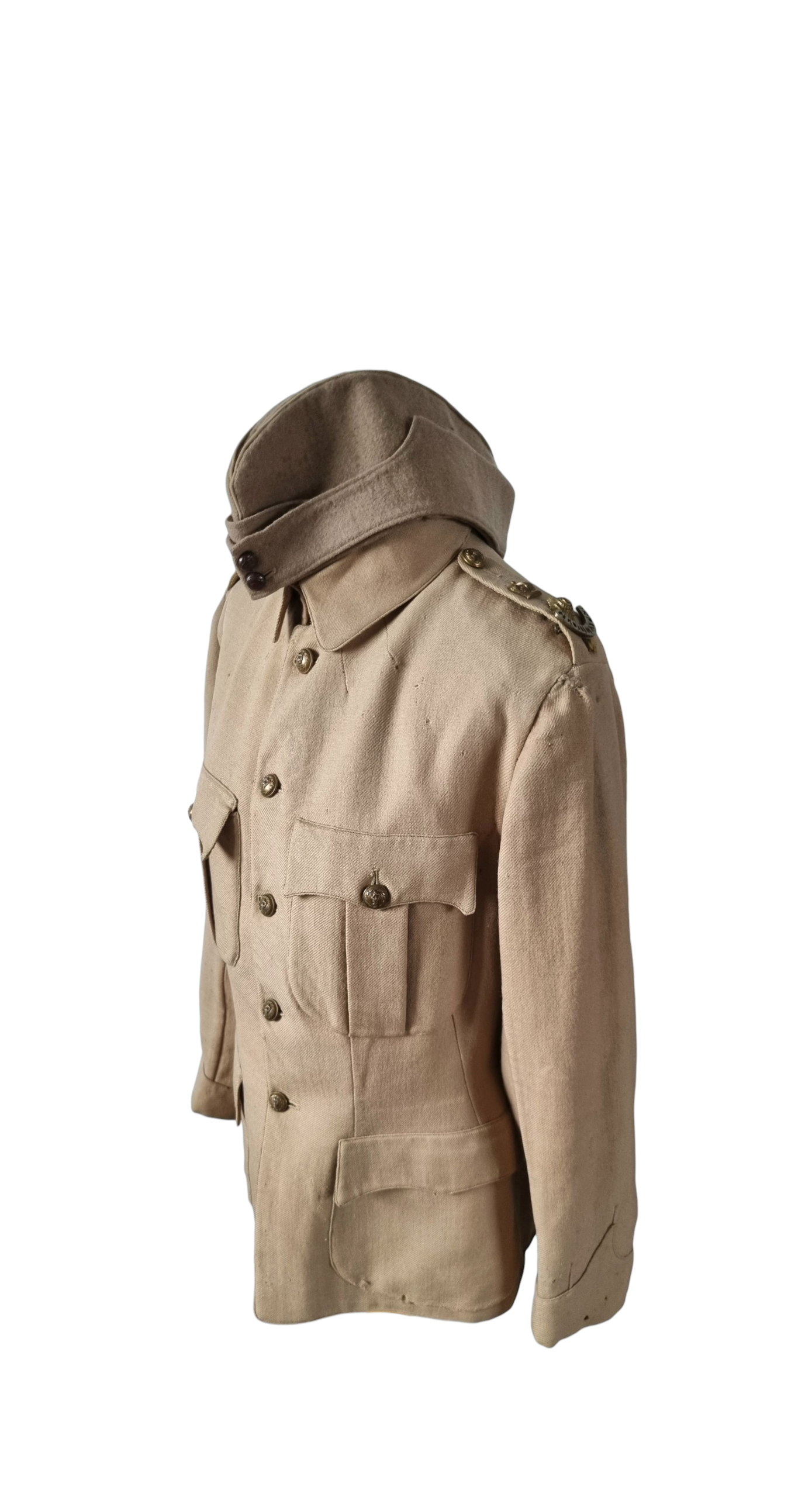 Incredibly Rare British Army Boer War Uniform Jacket Trousers & Sidecap of the 7th Earl Of Bathurst