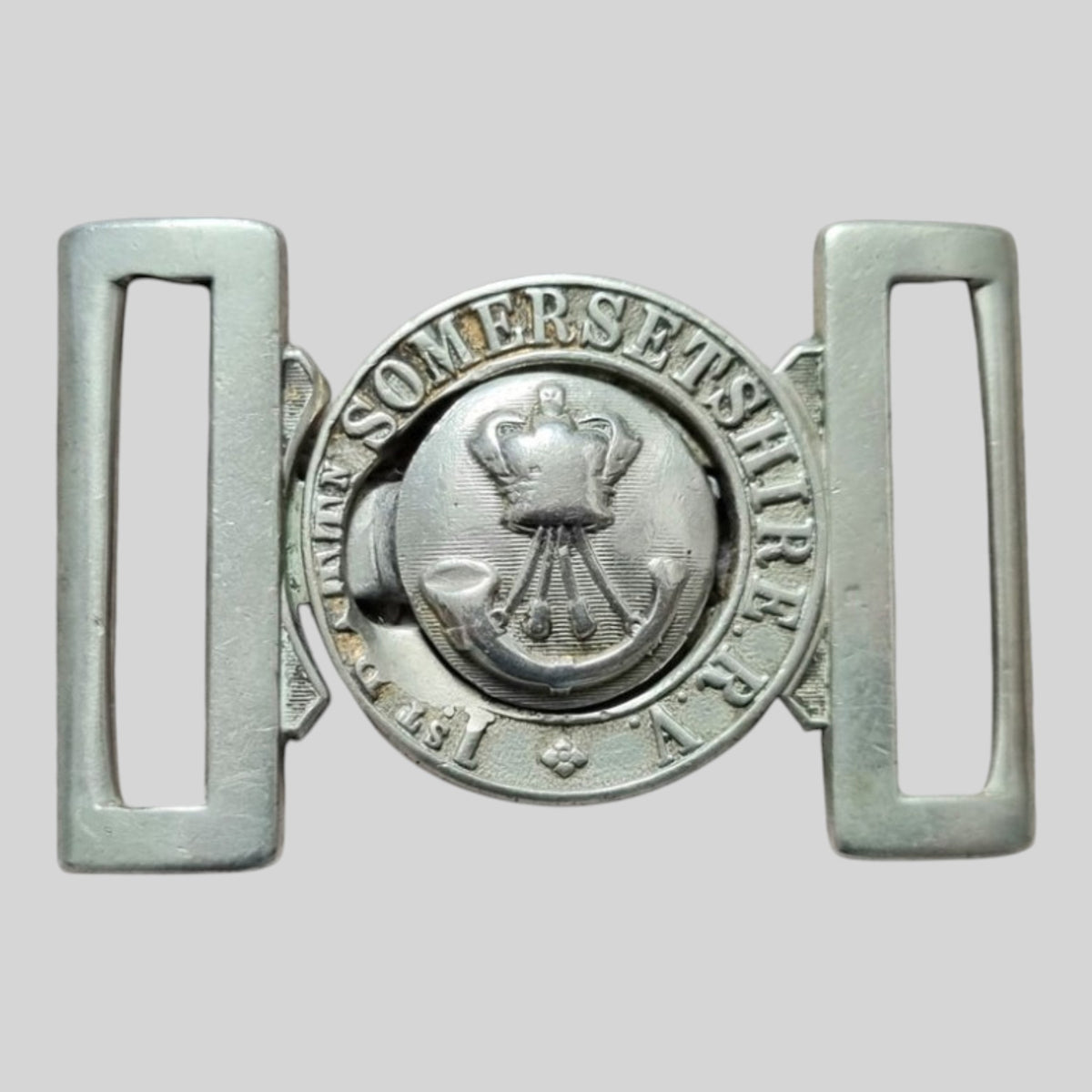 Pre 1881 Victorian 1st Somersetshire Rifle Volunteers Belt Buckle