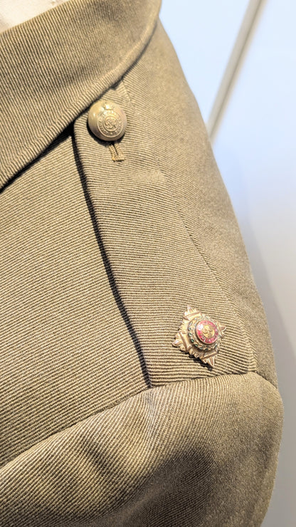 Lovely WW2 1939 Saville Row RASC 2nd Lieutenant's Jacket - S Mitchell