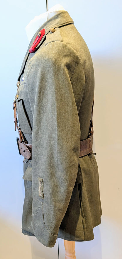 WW1 British Staff Officer Cap, Jacket & Sam Browne W B Robertson MC 1917