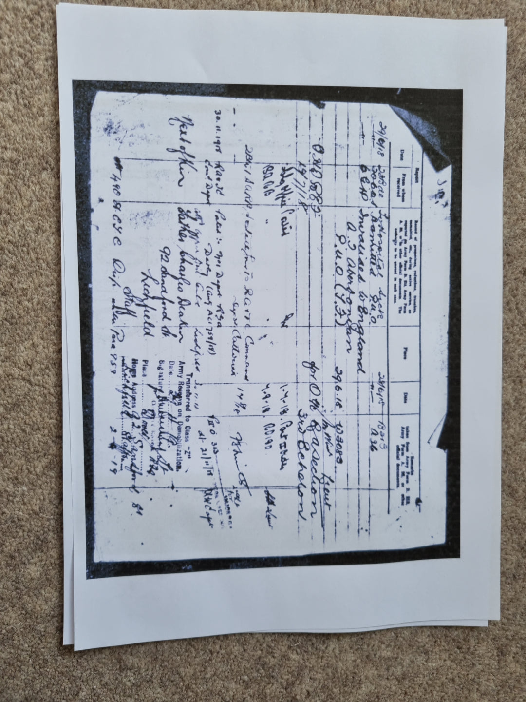 SOLD! WW1 British Medal Trio to George Deakin, 355 Siege Battery, Royal Garrison Artillery, Demoted at Own Request