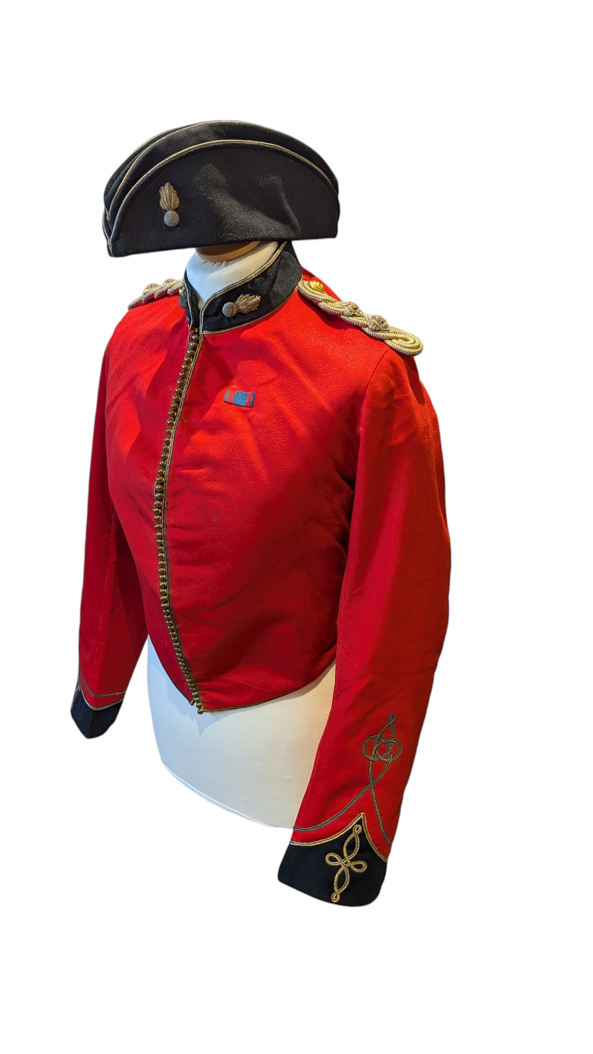 Victorian 10th Canadian Grenadier Militia Shell Jacket Waistcoat & Torrin Cap