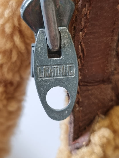 Fantastic Korean War Era 1950s RAF Irvin Sheepskin Flying Jacket