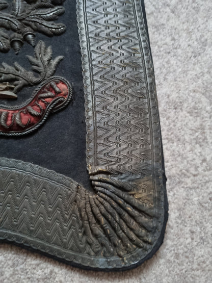 Rare Early Pattern Victorian Royal Artillery Volunteers Sabretache