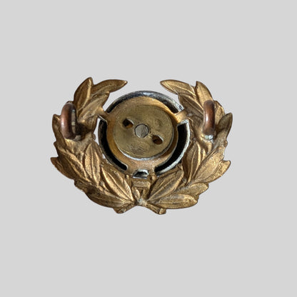 Royal Marines Officers Silver & Gilt Collar Badge