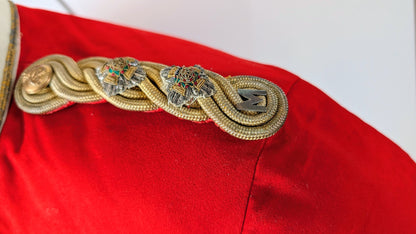 Victorian South Staffordshire Scarlet Undress Shell Jacket & Waistcoat