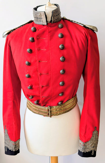 Beautiful Victorian Queen's Own Worcestershire Yeomanry Cavalry Coatee 1837-41
