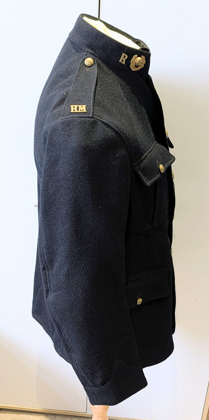 SOLD! WW1 Era British Royal Marines Light Infantry Blue No 1 Jacket with Medal Bar