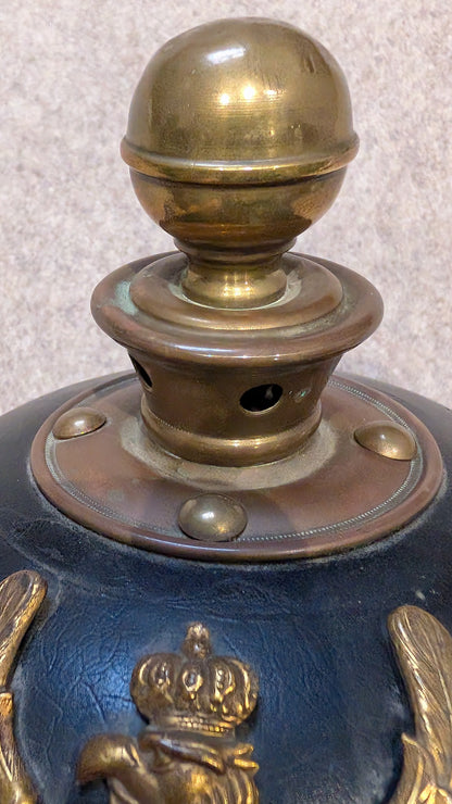 M1897 WW1 German Army Prussian Enlisted Man's Artillery Kugelhelm