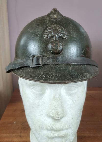 SOLD! WW1 French Army Infantry M15 Adrian Helmet