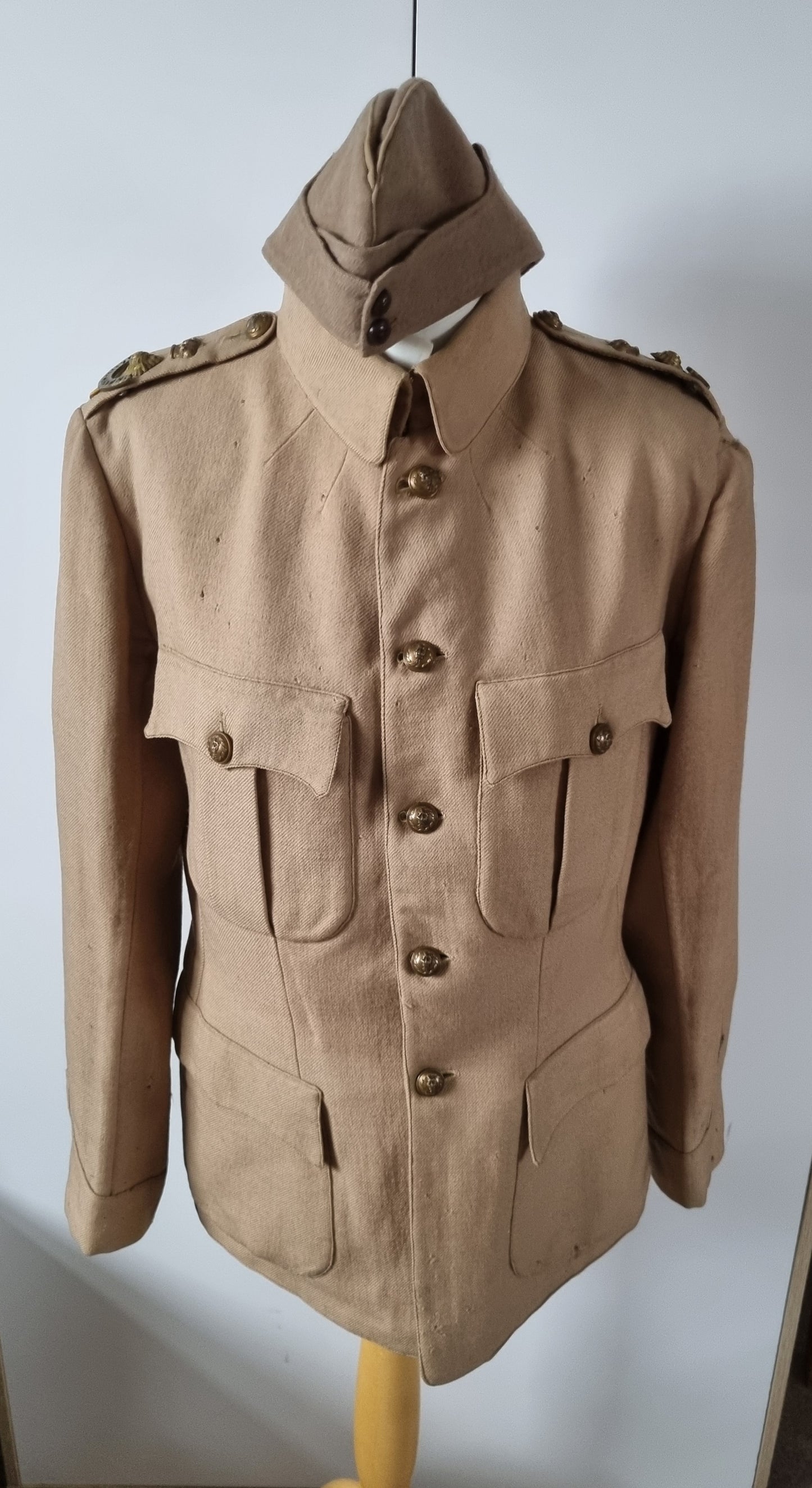 Incredibly Rare British Army Boer War Uniform Jacket Trousers & Sidecap of the 7th Earl Of Bathurst