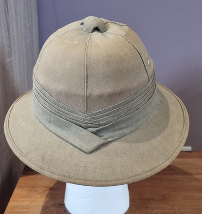 Rare WW2 Japanese Naval Engineers Pith Helmet