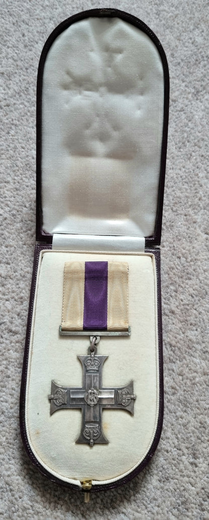 Unique WWI & WW2 Military Cross group to Lieutenant George Logan Wilson, MC, MBE, London Regiment