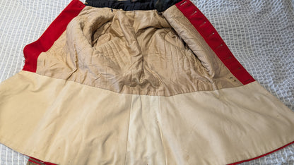 Edwardian British Army Royal Welch Fusiliers Scarlet Tunic Lt Colonel