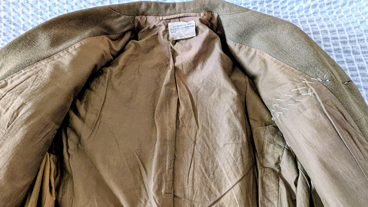 WW2 Royal Engineers Colonel's Uniform Service Jacket OBE MC WW1 MID