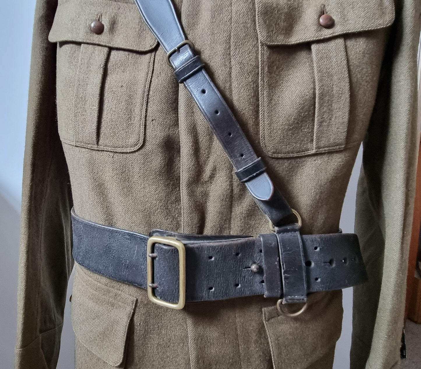SOLD! Rare WW1 French 7th Tirailleur Colonial Uniform & M1915 ‘Adrian’ Helmet Set