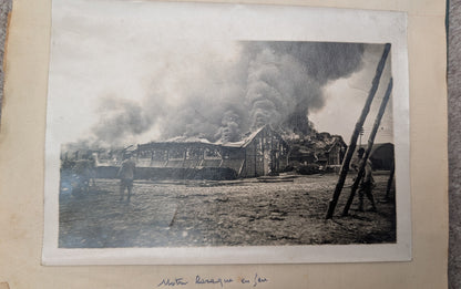 Unique WW1 French Army & Air Force Photo Album, Service Documents and Field Post Set to a Front Line Medic & Then Combat Pilot