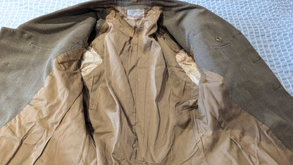 WW1 British Army Captain's Rifle Brigade Uniform Jacket Dated 1918