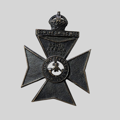 6th City Of London Battalion The London Regiment Blackened Pouch Badge