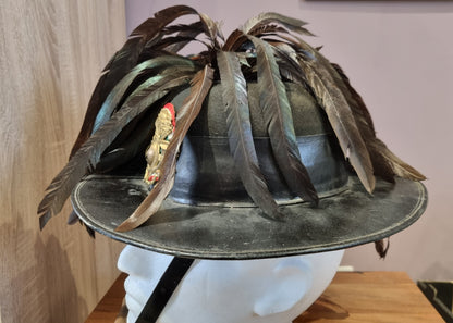 SOLD! WW2 Era Italian 2nd Bersaglieri Regiment Hat, with Plume