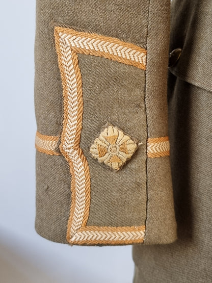 WW1 British Army 2nd Lieutenant Cuff Rank Uniform Jacket Royal Field Artillery (Made from Original Parts)