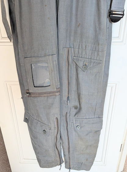 SOLD! Royal Air Force RAF Mk2 / Mk2a Sqn Ldr Pilot Flying Suit 1960 101 Sqn