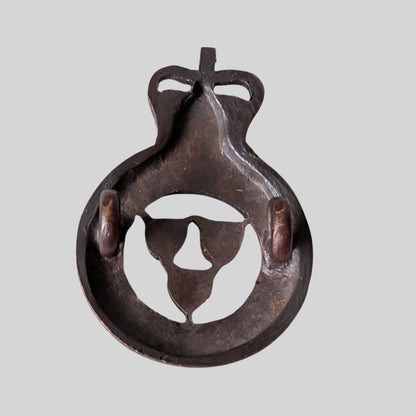 QEII Shropshire Yeomanry Officer's Bronze Collar Badge